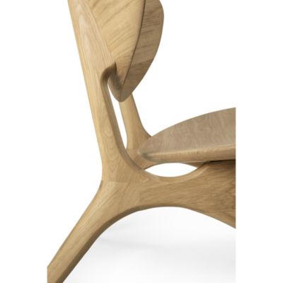 Eye Lounge Chair, Light Wood Tone 