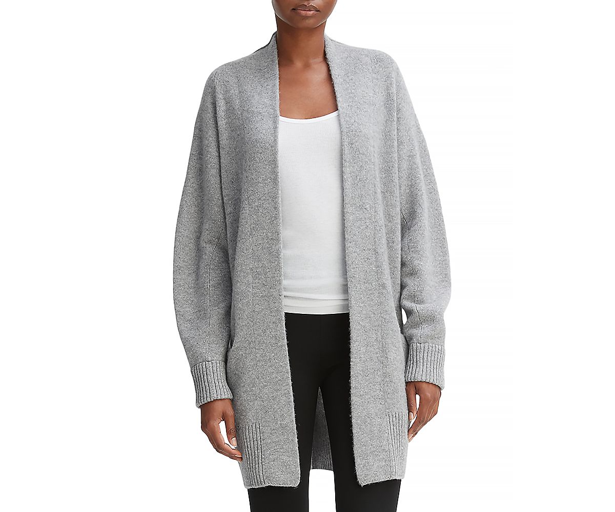 Vince Cashmere Open Front Cardigan Sweater