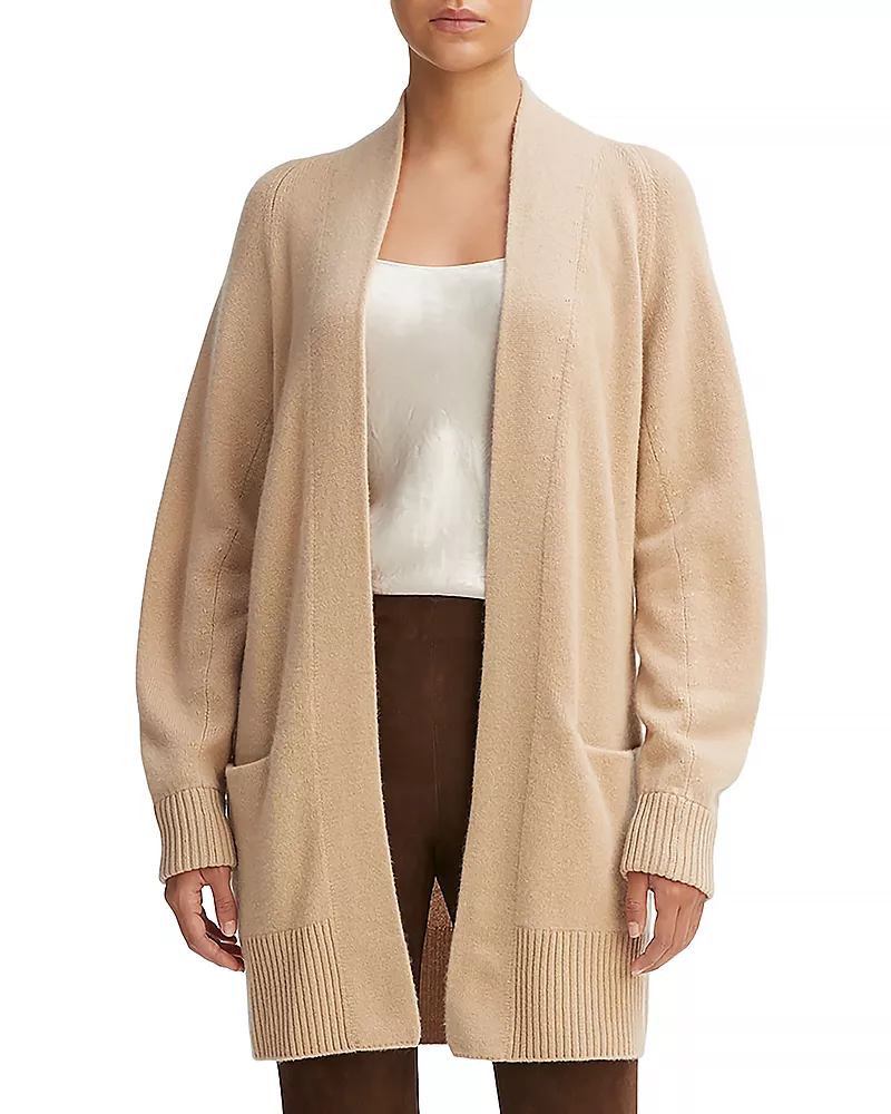Vince Cashmere Open Front Cardigan Sweater