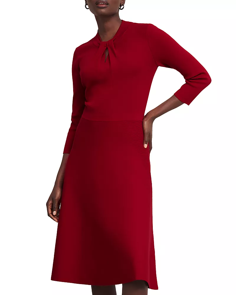 Hobbs London Effie Knitted Dress