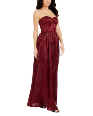 Audrina Pliss&eacute; Maxi Gown