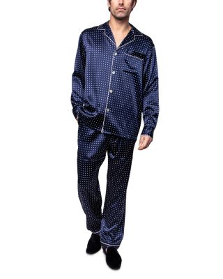 Petite Plume - Silk Polka Dot Pajama Set