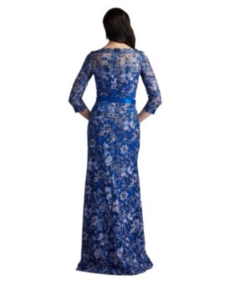 Fulcher Embroidered Illusion Gown