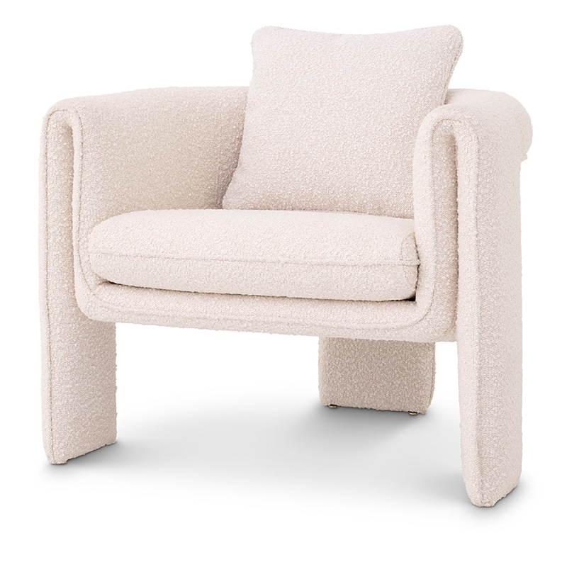 Eichholtz Toto Chair In Boucle Cream