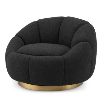 Inger Fabric Swivel Chair