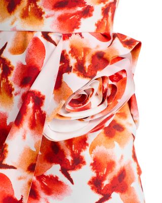 Madie Printed Midi Dress