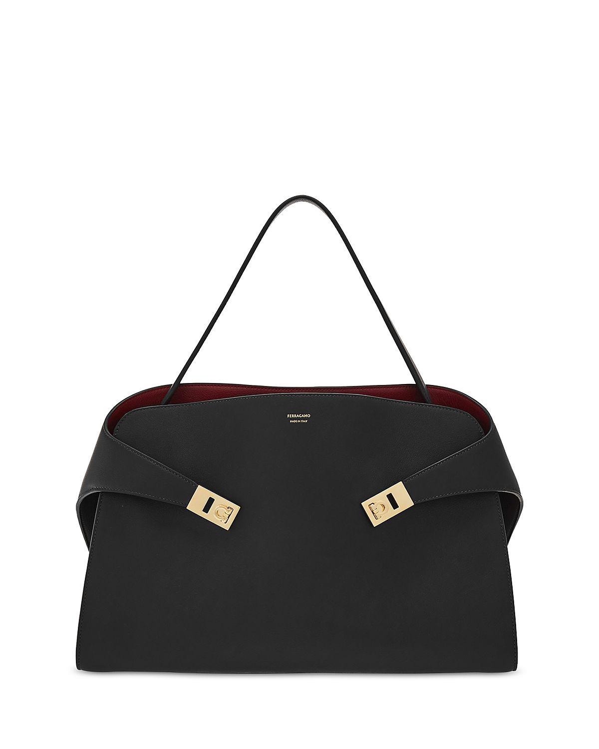 Ferragamo Hug Bicolor Handbag
