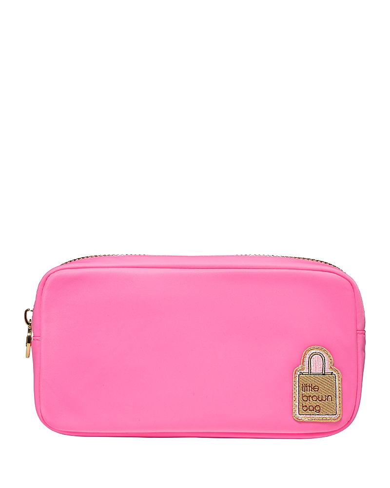 STONEY CLOVER LANE SMALL POUCH WITH LITTLE BROWN BAG PATCH - EXCLUSIVE