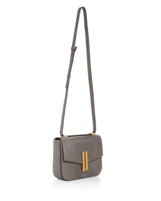 Vancouver Embossed Leather Crossbody Bag