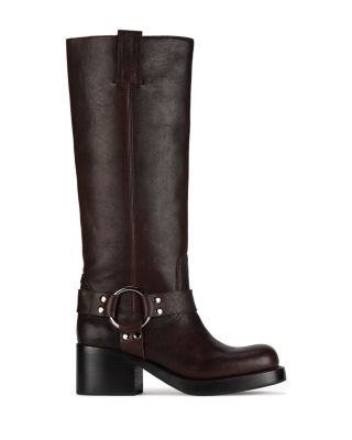 Women's Reflectn Harness Strap Riding Boots
