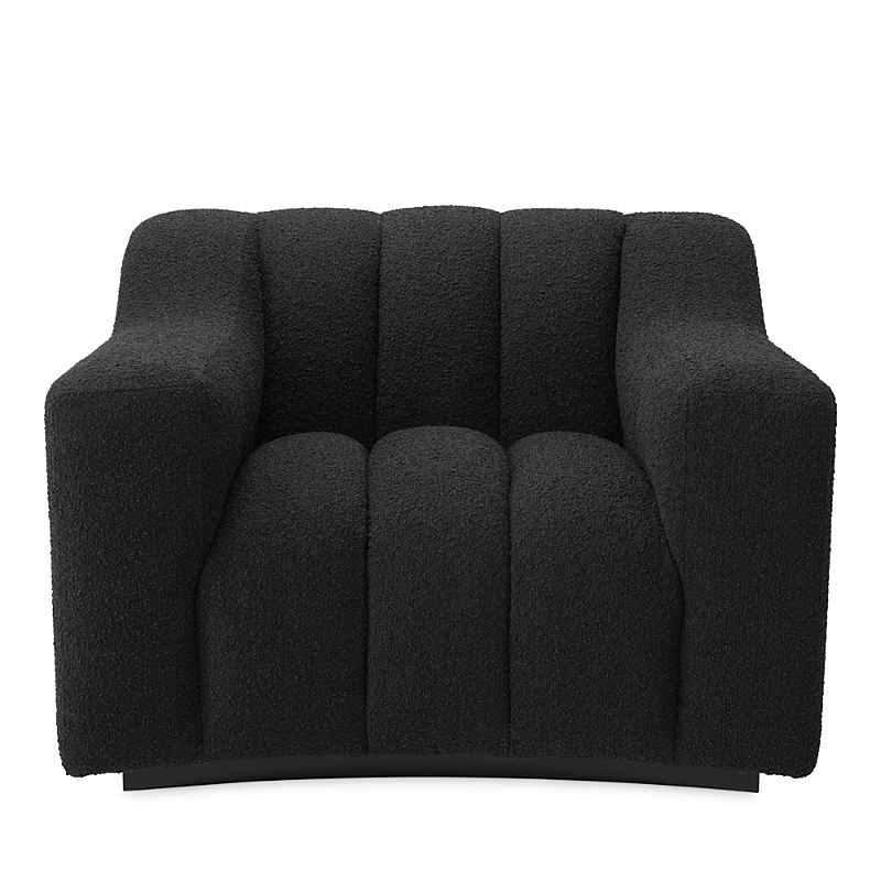 Eichholtz Kelly Chair In Boucle Black