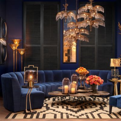 Eichholtz Lando Modular Sofa Chair in Savona Midnight Blue Bloomingdale s