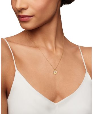 Cable Collectibles Rainbow Necklace with Pink Sapphire, Yellow Sapphire & Tsavorite in 18K Gold