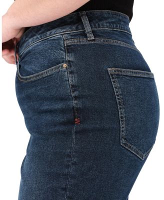 ASE Plus High Rise Straight Jean in Far Far Away