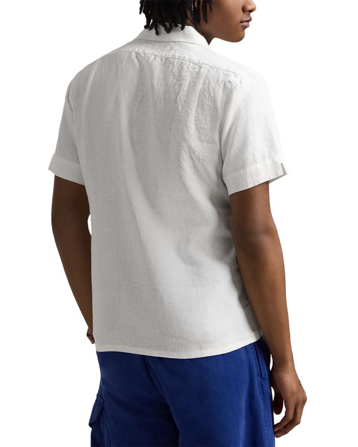 Polo Ralph Lauren Classic Fit Short-Sleeve Linen Camp Shirt