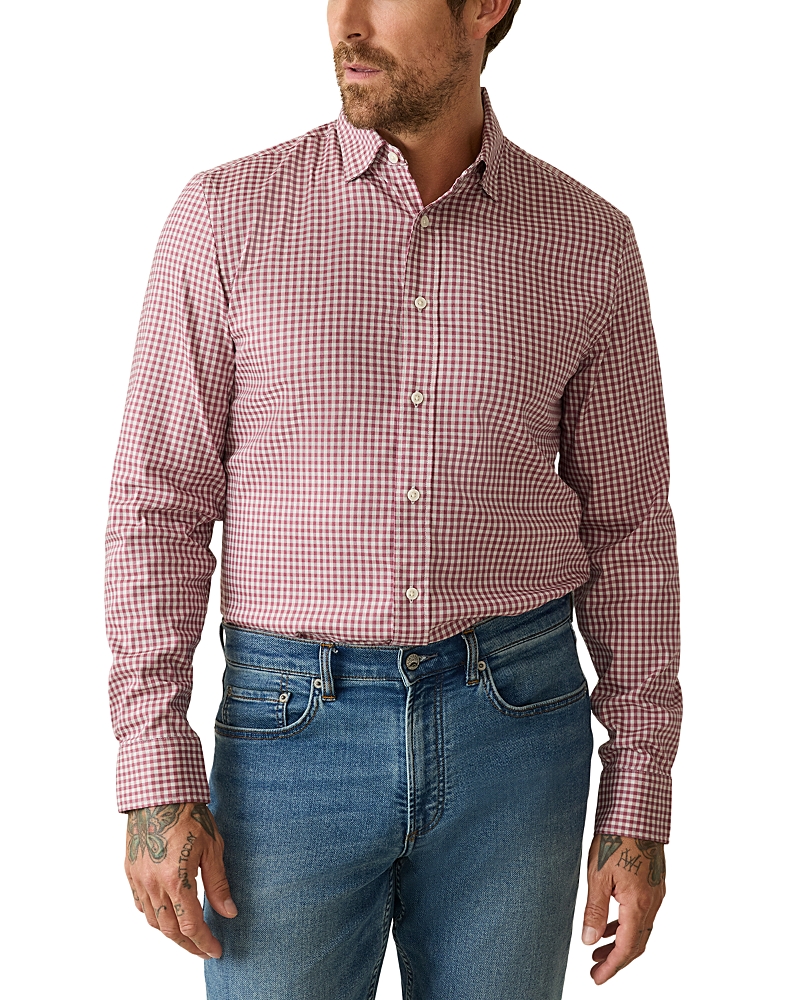 Faherty The Movement Long Sleeve Button Down Shirt