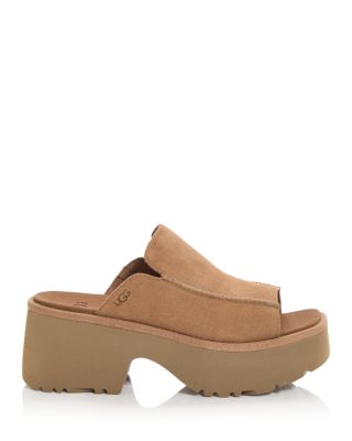 UGG® Women's New Heights Platform Slide Sandals | Bloomingdale's