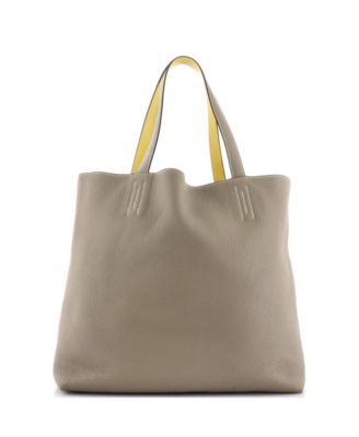Pre-Owned Hermes 45 Double Sens Tote Clemence