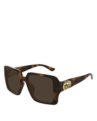 Gucci - Hailey Square Sunglasses, 54mm