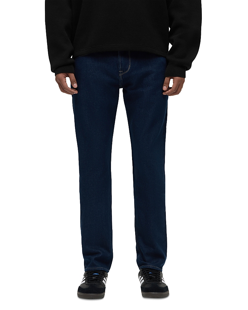 Hudson Blake Slim Straight Fit Jeans In Shadow Gray In Shadow