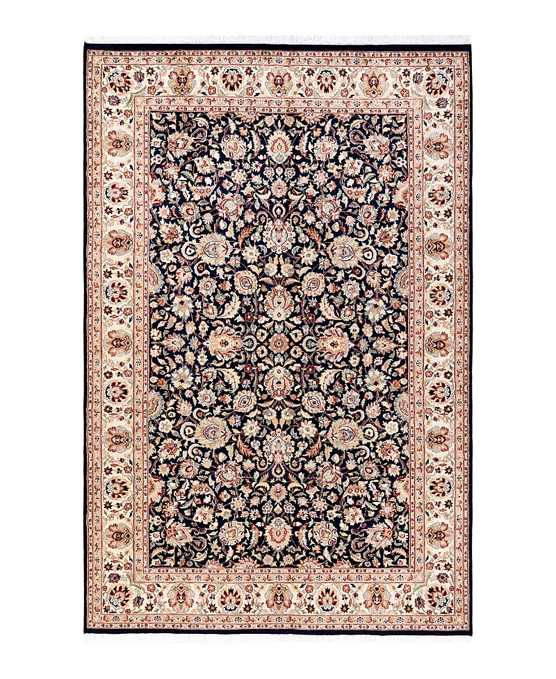 Bloomingdale's Mogul M1375 Area Rug, 6'2 X 9'4 In Blue