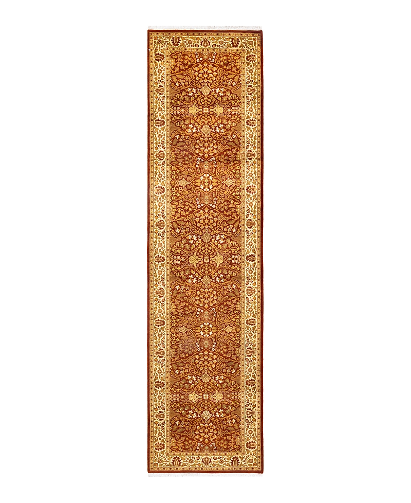 Bloomingdale's Mogul M1502 Runner Area Rug, 3'2 X 12'4 In Orange