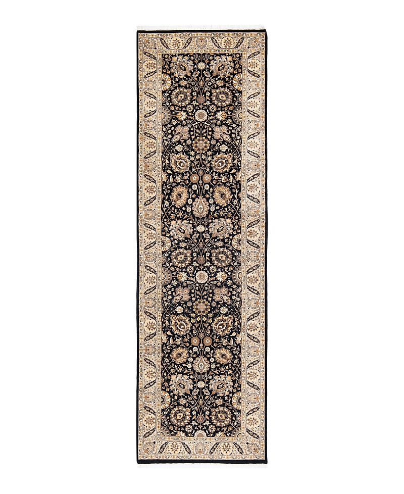 Bloomingdale's Mogul M1456 Runner Area Rug, 3'1 X 10'5 In Black