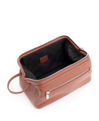 Classic Leather Toiletry Bag