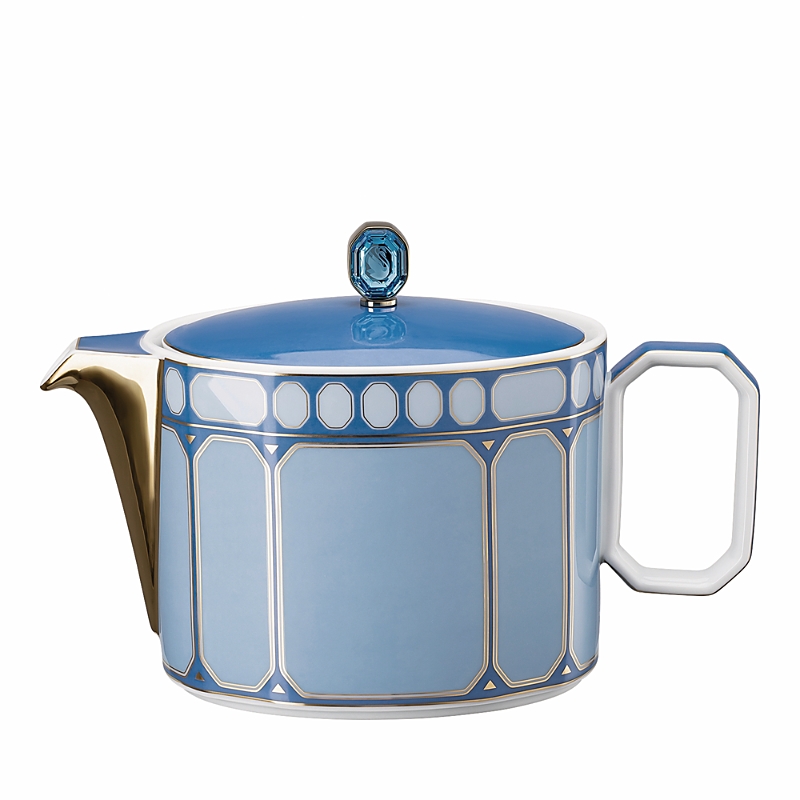 Rosenthal Signum Porcelain Bule In Blue