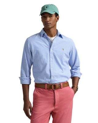 Polo Ralph Lauren - Classic Fit Plaid Oxford Button Down Shirt