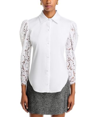 Pamela Lace Combo Shirt