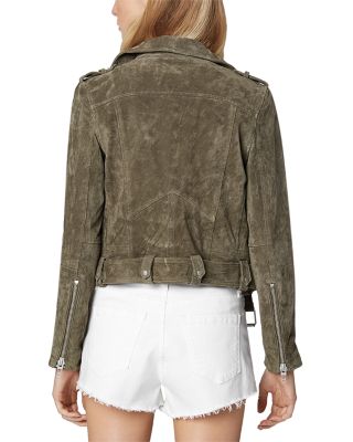 Suede Moto Jacket