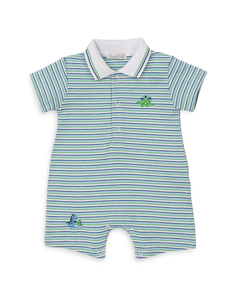 KISSY KISSY BOYS' SHORT SLEEVED STRIPED ROMPER - BABY