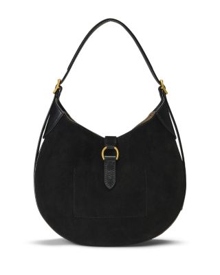 たっぷり収納【Ralph Lauren】Polo ID Suede Large Shoulder Bag Polo ID Suede Large Shoulder Bag for Women | Ralph Lauren® PA