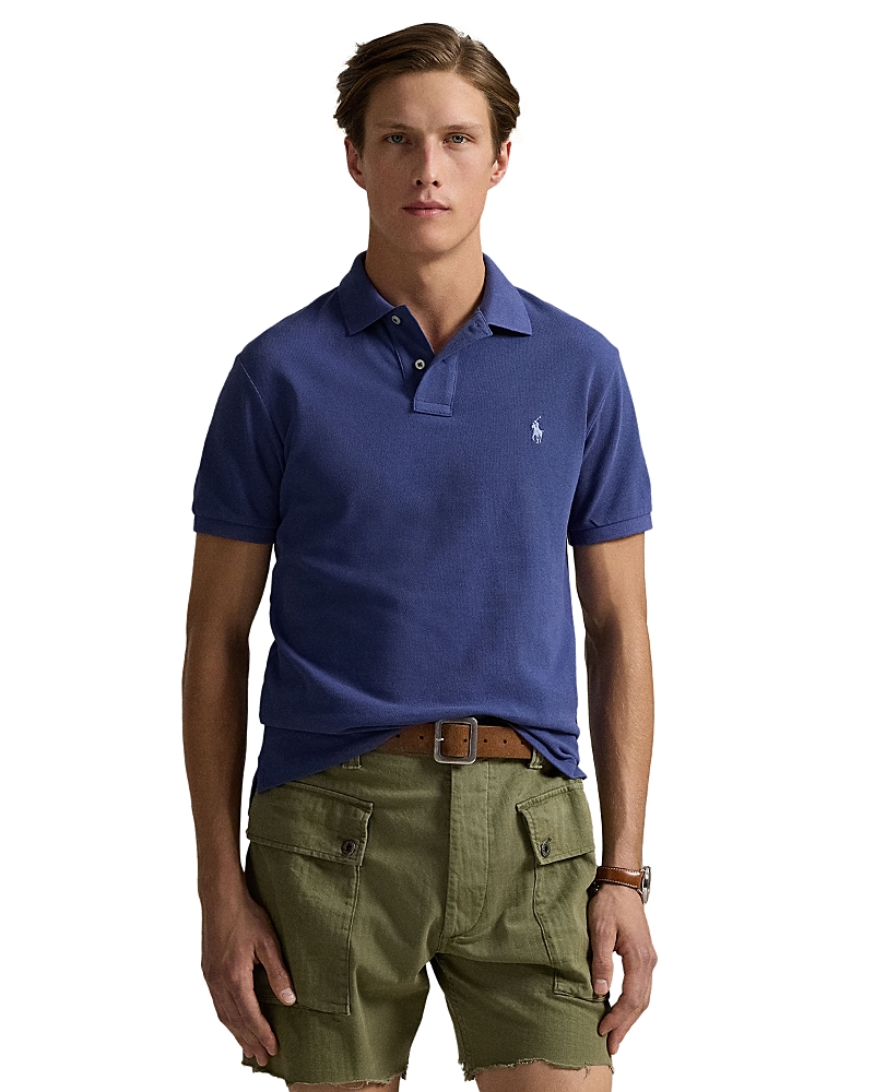 Polo Ralph Lauren Custom Slim Fit Mesh Polo Shirt