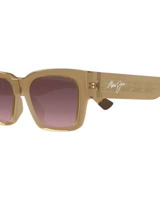 Kenui Rectangle Sunglasses, 53mm