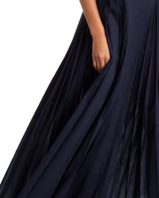 Pleated Maxi Skirt