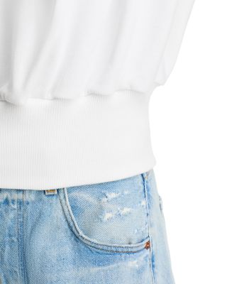 Sleeveless French Terry Top