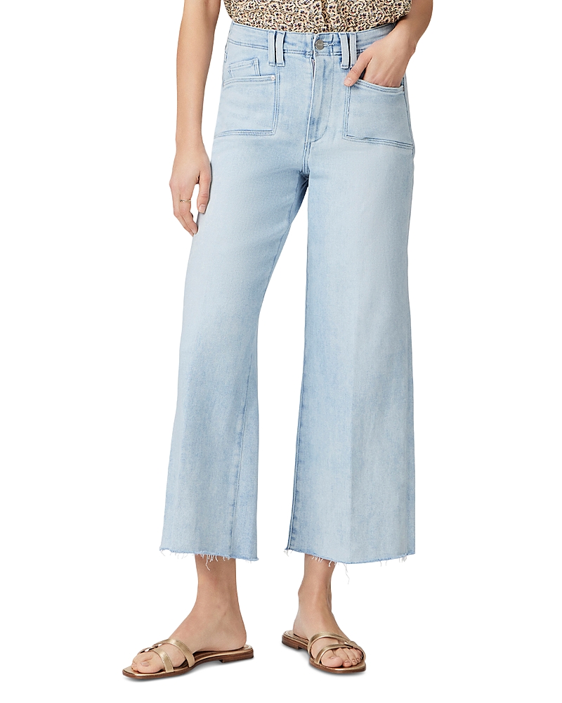 Paige Anessa Wide Leg Jean In Shooting Star In Shooting Star