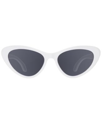 Wicked White Cat-Eye Sunglasses