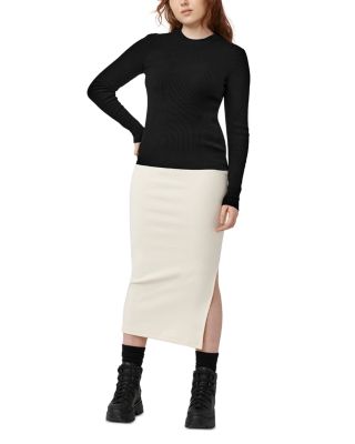 Georgian Slim Crewneck Wool Sweatshirt