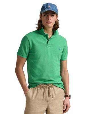 Polo Ralph Lauren Custom Slim Fit Mesh Polo Shirt