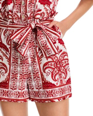 Tropical Cameo Romper