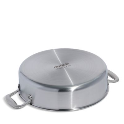 5 Ply Stainless Clad 6 Qt. Rondeau with Lid