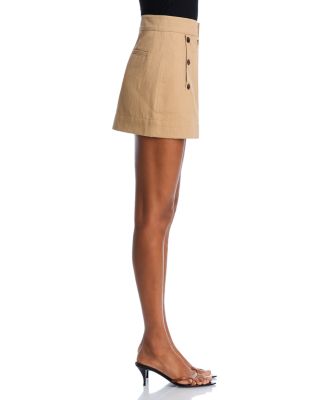 Elli Button Front Skirt