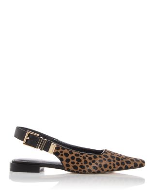 Women's Darrington Calf Hair Slingback Flats 