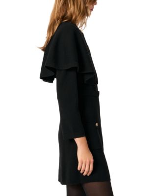 Maje 2-in-1 knit Dress & Removable Cape | Bloomingdale's Women