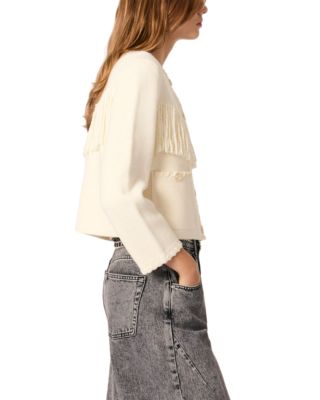 Fringed Cardigan