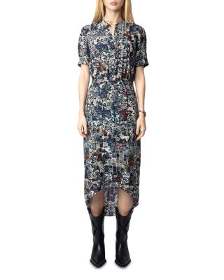 Zadig & Voltaire - Rimaz Soft Butterfly Print Dress
