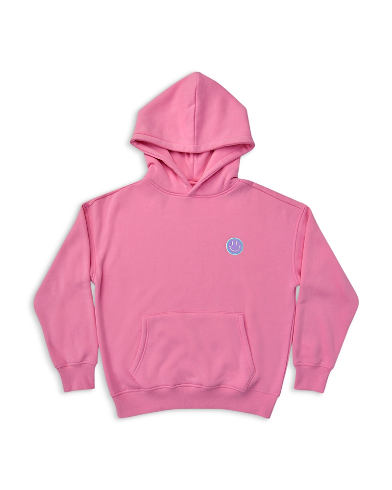 Shop Iscream Girls' Smile Hooded Sweatshirt - Big Kid In Multi